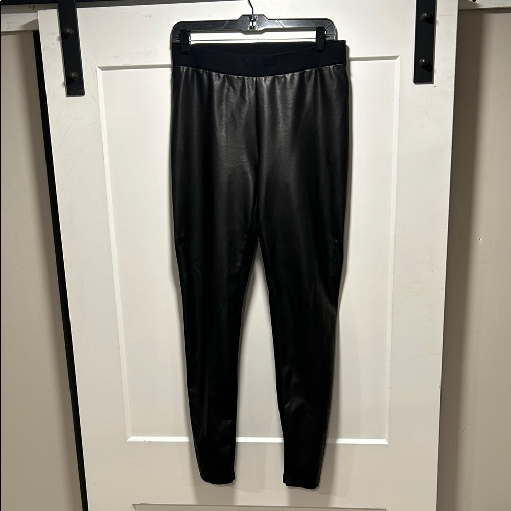 Wolford Glossy Black Leggings